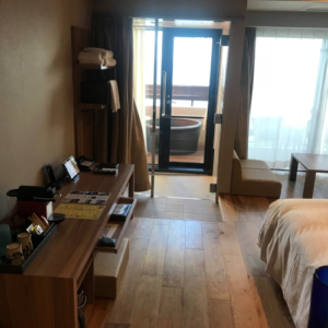 琉球温泉瀬長島ホテルの客室露天風呂